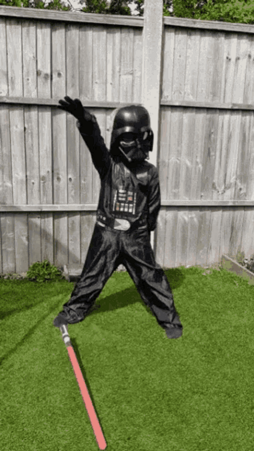Darth Vader Kid Telekinesis