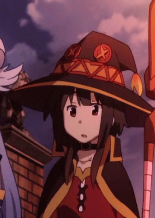 Megumin Happily Approving