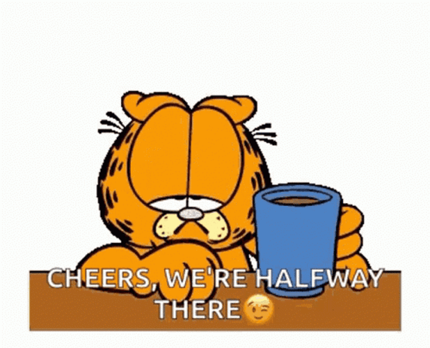 Garfield Cat Cheers
