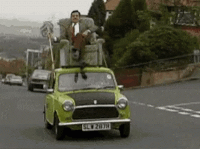 Mr Bean Car Driving