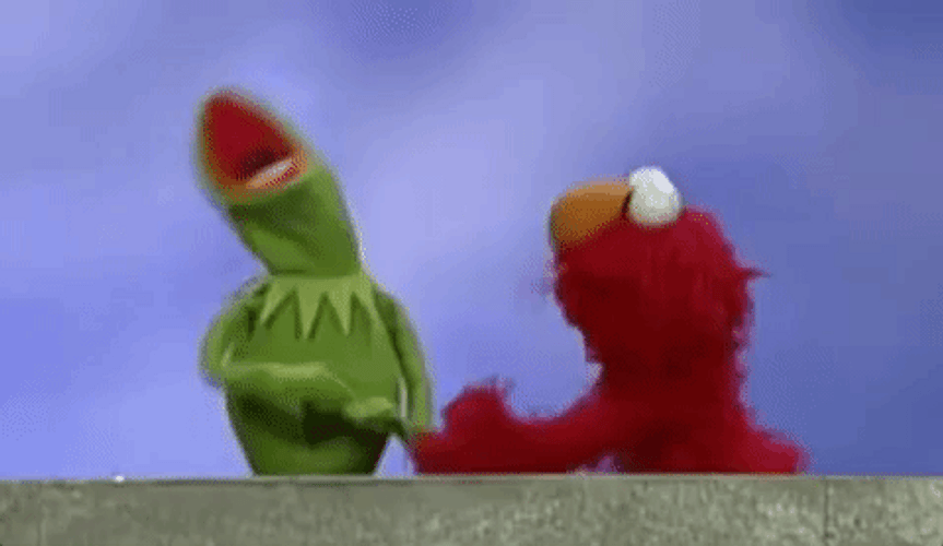 Kermit And Elmo Laughing