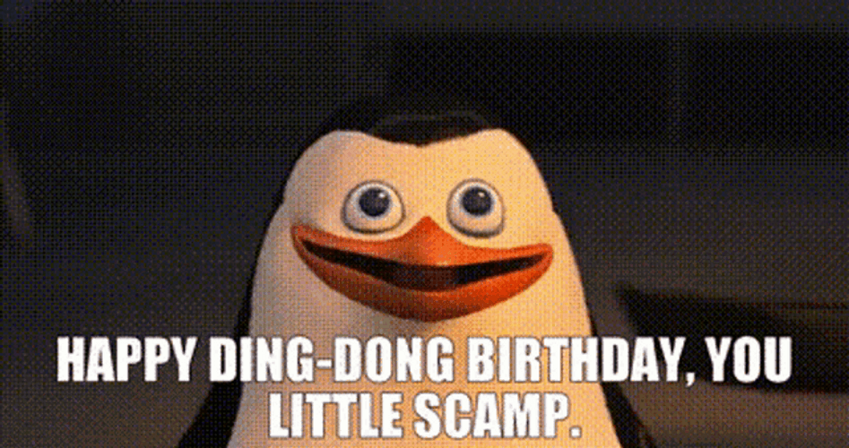 Penguins Happy Birthday