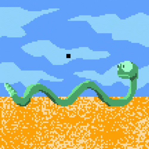 Pixel Art Snake
