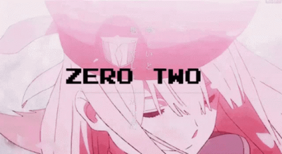 Zero Two Robotic Text