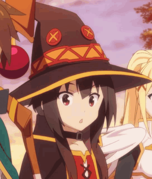 Megumin Shocked And Stunned