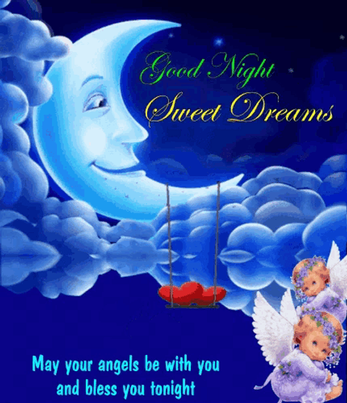 Good Night Sweet Dreams Angels Tonight