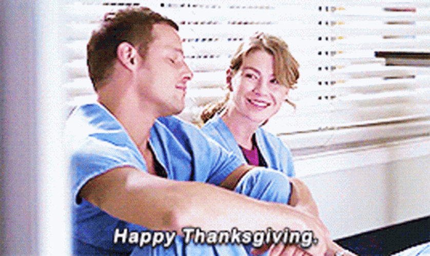 Happy Thanksgiving Greys Anatomy