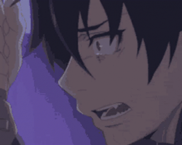 Blue Exorcist Anime Rin Crying