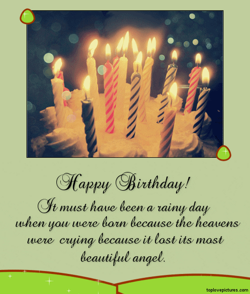 Happy Birthday Touching Wish Message