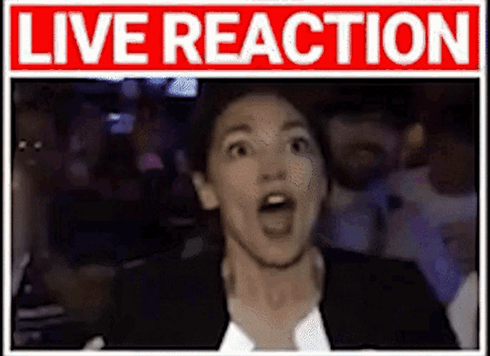 Alexandria Cortez Live Shocked Reaction