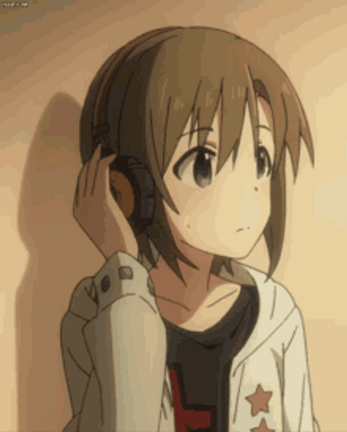 Anime Guy Listening To Music