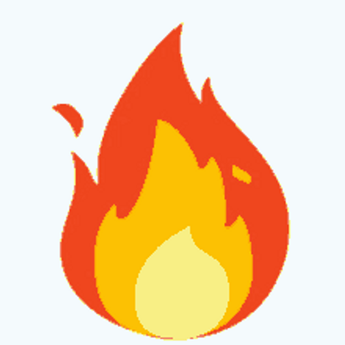 Red Fire Emoji