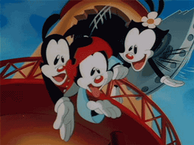 Animaniacs Characters Blowing Kiss