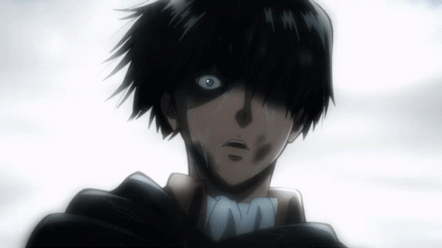Attack On Titan Levi Crying