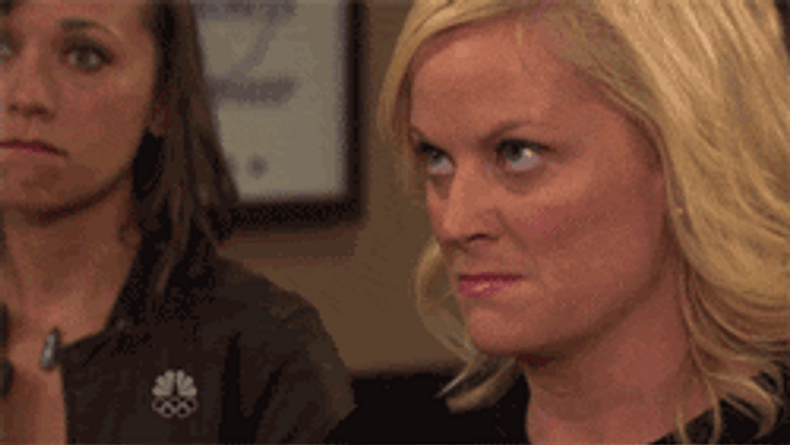 Angry Amy Poehler