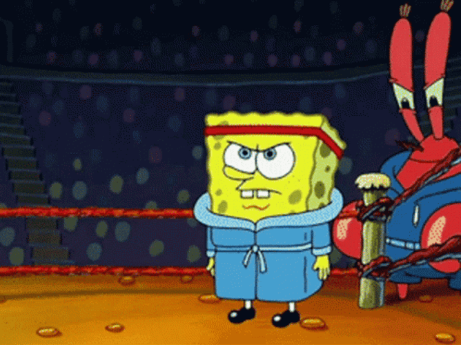 Spongebob Strong Buff Boxer