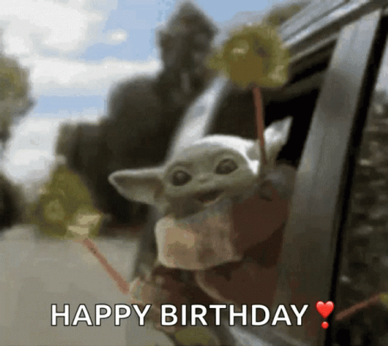 Happy Birthday Master Yoda