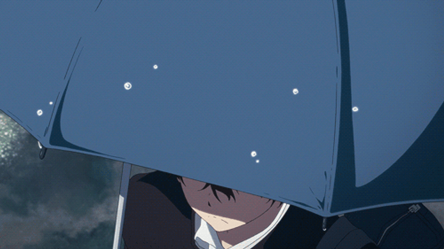 Aesthetic Anime Houtarou Umbrella