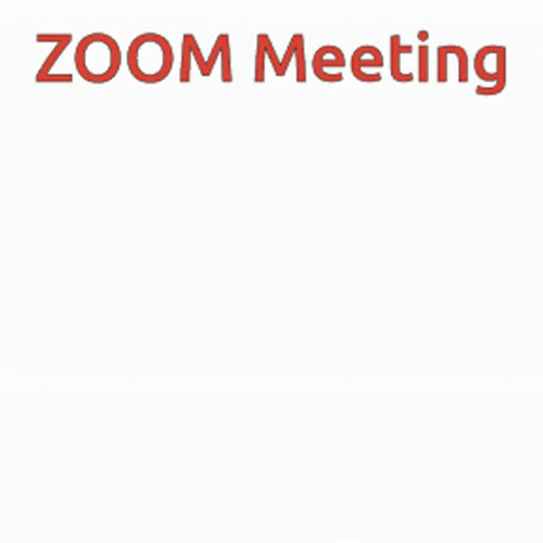 Cancelled Zoom Meeting