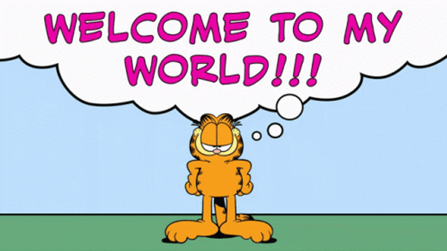 Garfield Welcome To My World