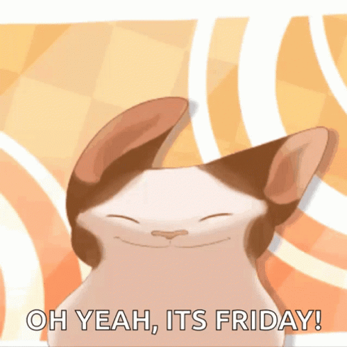 Oh Yeah Its Friday Pop Cat