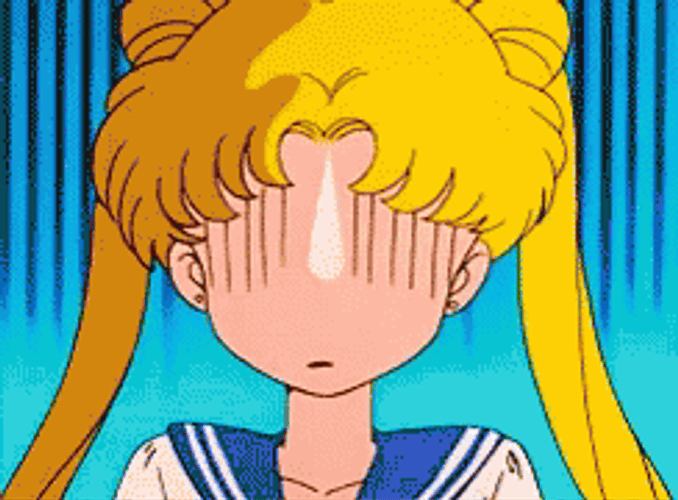 Sailor Moon Sweat Dropping
