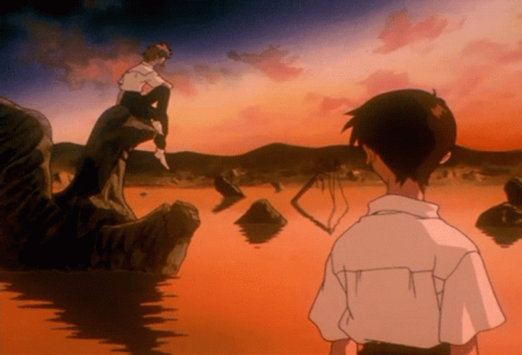 Evangelion Shinji Meets Kaworu