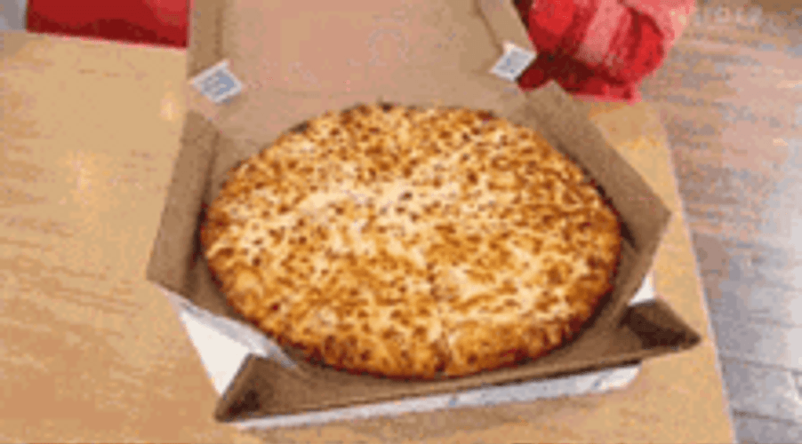 Cheesy Pizza Box