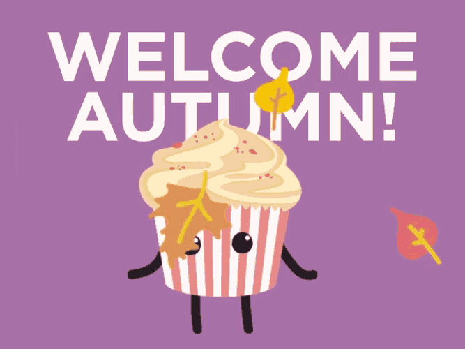 Welcome Autumn Cupcake
