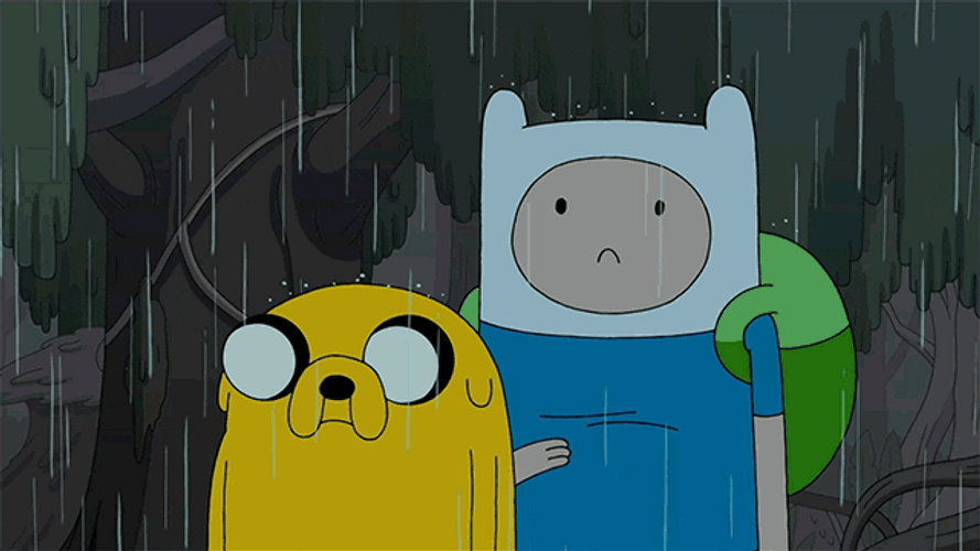 Sad Adventure Time In Rain