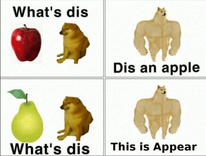 What Dis Is An Apple Meme