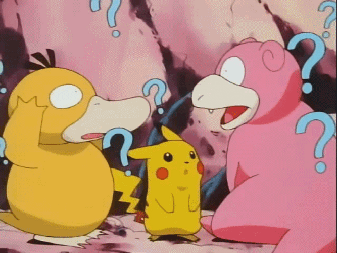 Pokemon Psyduck Pikachu And Slowpoke