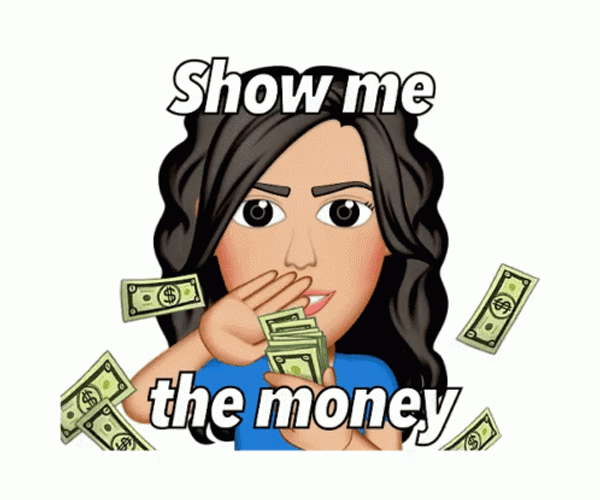 Show Me The Money Memoji