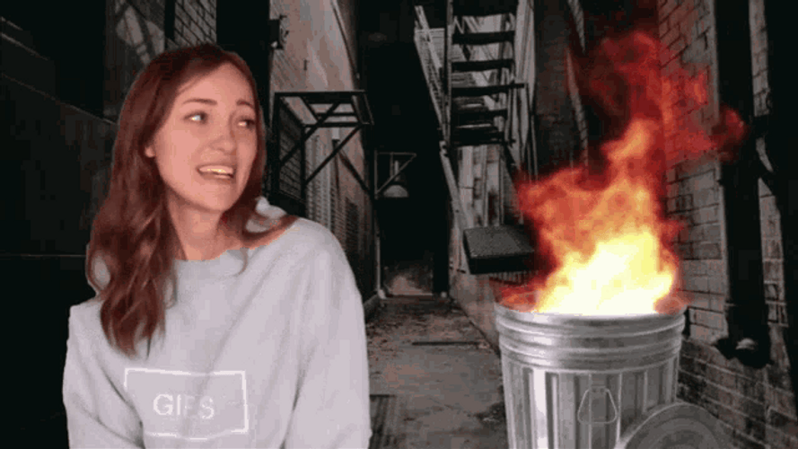 Talking To A Dumpster Fire