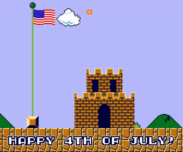 Th Of July Super Mario Castle