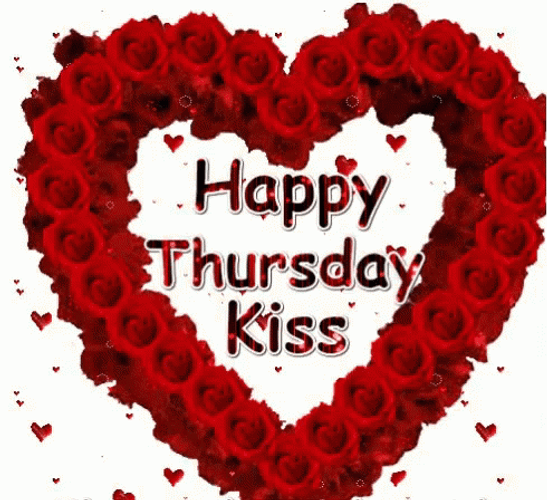 Happy Thursday Kiss Hearts