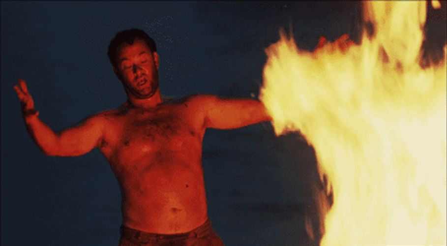 Tom Hanks Cast Away Fire