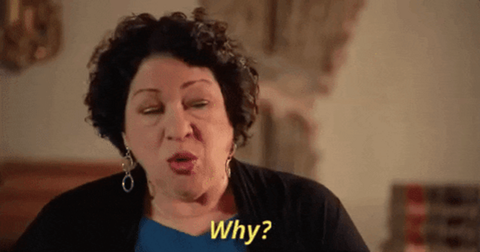 Sonia Sotomayor Saying Why