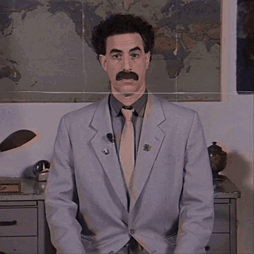 Borat Thumbs Up