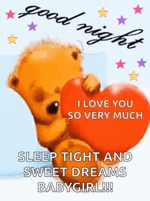 Love Good Night Shy Bear