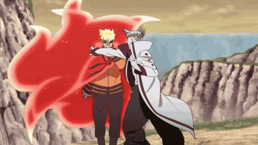 Naruto Baryon Vs Isshiki