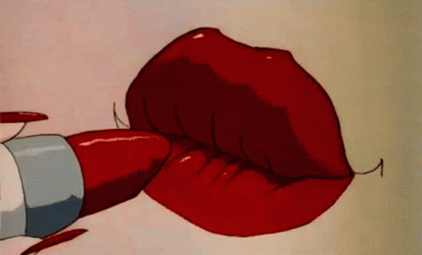 Red Lipstick Anime
