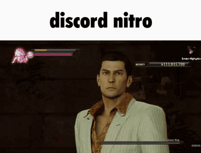 Discord Nitro Money Slap