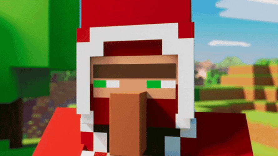 Minecraft Santa Villager
