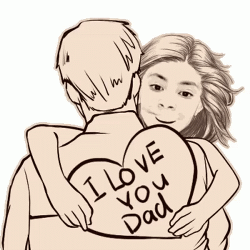 I Love You Dad Hug