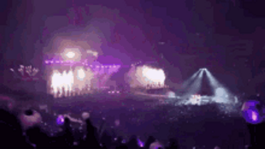 Bts Concert Purple Fireworks