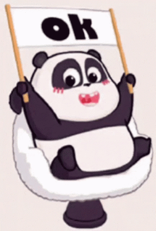 Ok Happy Panda