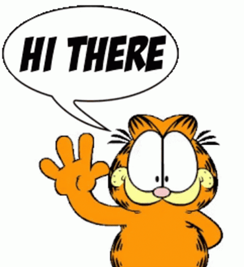 Garfield Hi There Greetings
