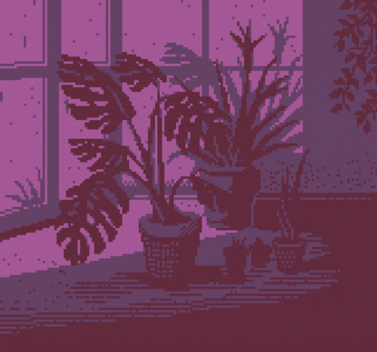 Aesthetic Plants Pixel