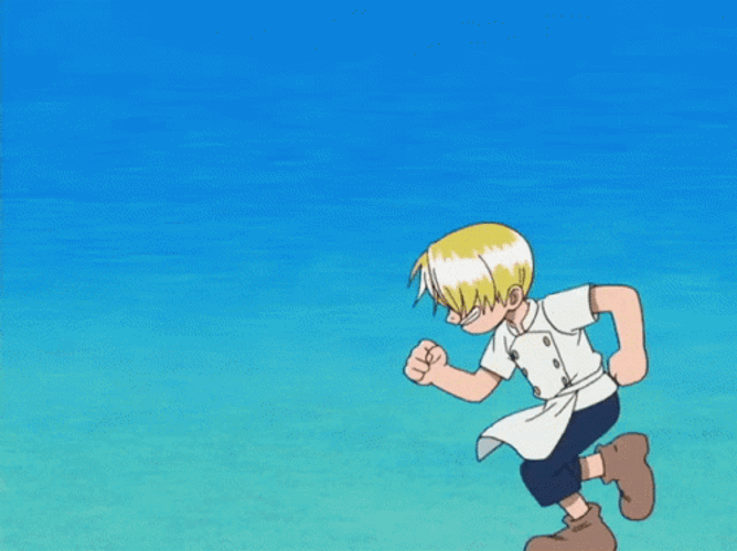 Running Kick One Piece Sanji
